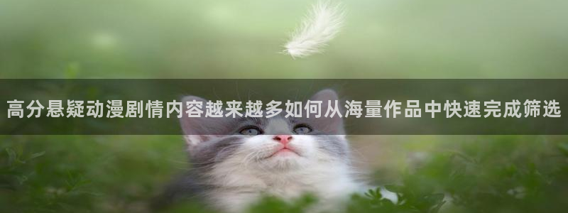韩漫男性向漫画推荐：高分悬疑动漫剧情内容越来越多如何从海量作品中快速完成筛选配图